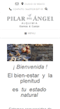 Mobile Screenshot of pilardelangel.com.mx